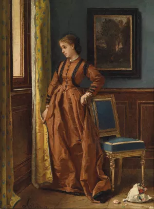 Deja Oil painting by Alfred Stevens