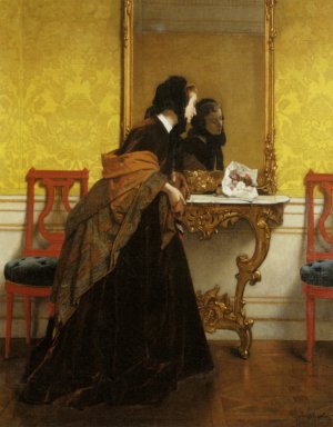 Le Bouquet Oil painting by Alfred Stevens