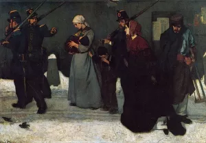 What is Called Vagrancy painting by Alfred Stevens