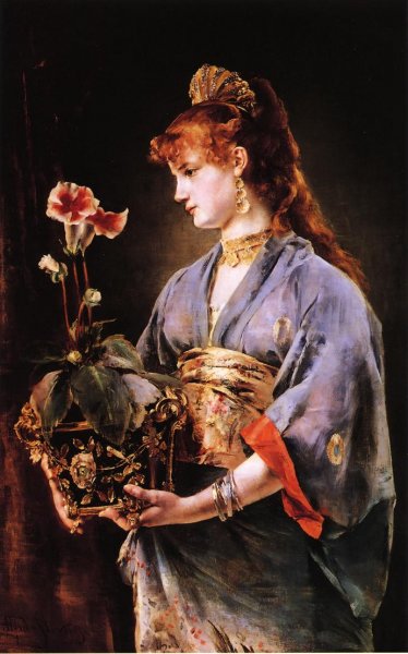 Main Product Photo of Yamatori Painting by Alfred Stevens