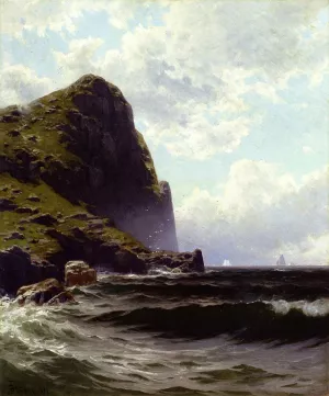 Brundith Head, Grand Manan Oil painting by Alfred Thompson Bricher