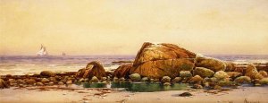 Calm Morning, Mawomet Oil painting by Alfred Thompson Bricher