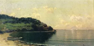 Coast Landscape by Alfred Thompson Bricher - Oil Painting Reproduction