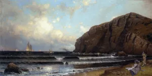 Cushing Island, Portland Harbor painting by Alfred Thompson Bricher
