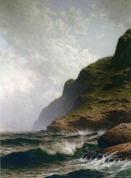 Grand Summer, Grand Manan by Alfred Thompson Bricher - Hand-Painted Oil Painting Reproduction