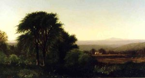 July Afternoon in Greenfield, Massachusetts by Alfred Thompson Bricher Oil Painting