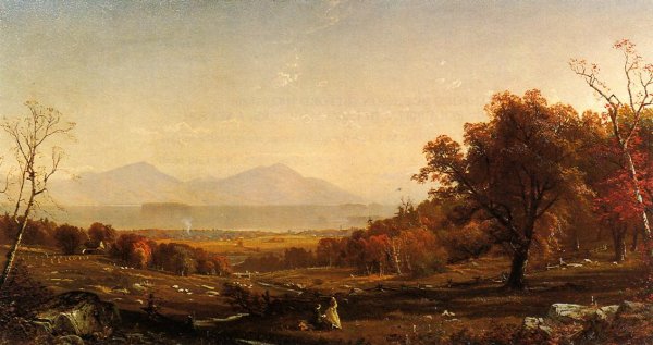 Main Product Photo of Lake George from Bolton Painting by Alfred Thompson Bricher