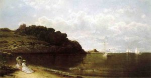 Looking Out to Sea by Alfred Thompson Bricher Oil Painting