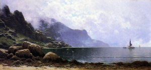 Mist Clearing, Grand Manan Oil painting by Alfred Thompson Bricher