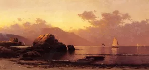 Misty Day, Grand Manan by Alfred Thompson Bricher - Oil Painting Reproduction