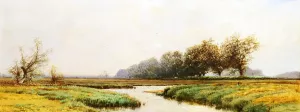 Newburyport Marshes by Alfred Thompson Bricher - Oil Painting Reproduction
