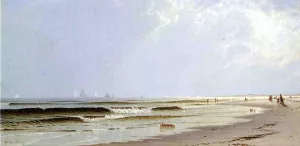 Newport Beach painting by Alfred Thompson Bricher