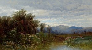 North Conway, New Hampshire by Alfred Thompson Bricher Oil Painting