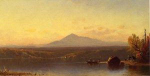 On Walkin Pond, New Hampshire by Alfred Thompson Bricher Oil Painting