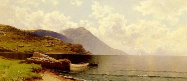 Rippling Sea, Manchester by Alfred Thompson Bricher - Hand-Painted Oil Painting Reproduction