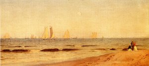 Sandy Hook Oil painting by Alfred Thompson Bricher