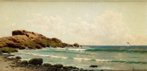 Seascape by Alfred Thompson Bricher Oil Painting