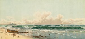 Seascape by Alfred Thompson Bricher Oil Painting