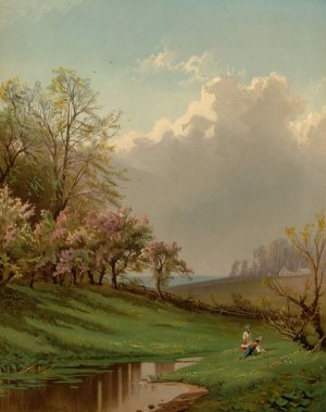Spring by Alfred Thompson Bricher Oil Painting