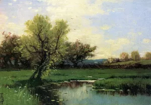 Springtime painting by Alfred Thompson Bricher