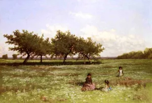 Summer Afternoon, Long Island Oil painting by Alfred Thompson Bricher