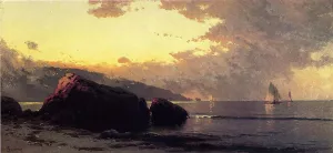 Sunset, Bailey Island by Alfred Thompson Bricher Oil Painting