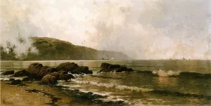 The Coast at Grand Manan Oil painting by Alfred Thompson Bricher