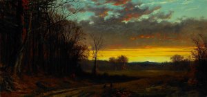 Twilight in the Wilderness by Alfred Thompson Bricher Oil Painting