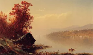 Up the Hudson by Alfred Thompson Bricher - Oil Painting Reproduction