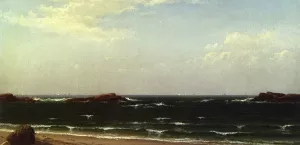 White Caps by Alfred Thompson Bricher Oil Painting
