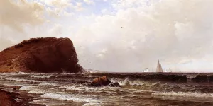 Whitehead, Casco Bay by Alfred Thompson Bricher Oil Painting