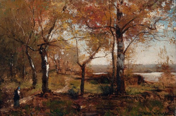 Main Product Photo of Autumn Painting by Alfred Wahlberg
