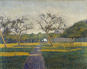 Orchard at La Louviere by Alfred William Finch Oil Painting