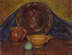 Still Life by Alfred William Finch Oil Painting