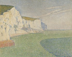 The Cliffs of Dover; The Cliffs at South Foreland by Alfred William Finch Oil Painting
