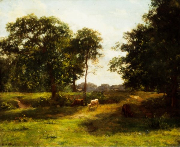 Main Product Photo of Landscape  Painting by Alfred Wordsworth Thompson