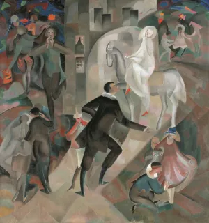 Fete Etrange by Alice Bailly Oil Painting