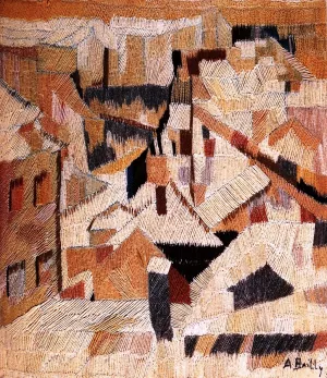 Geneva in the Snow by Alice Bailly Oil Painting