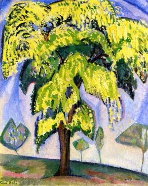 Pear Tree by Alice Bailly - Oil Painting Reproduction