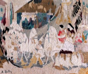Procession by Alice Bailly Oil Painting