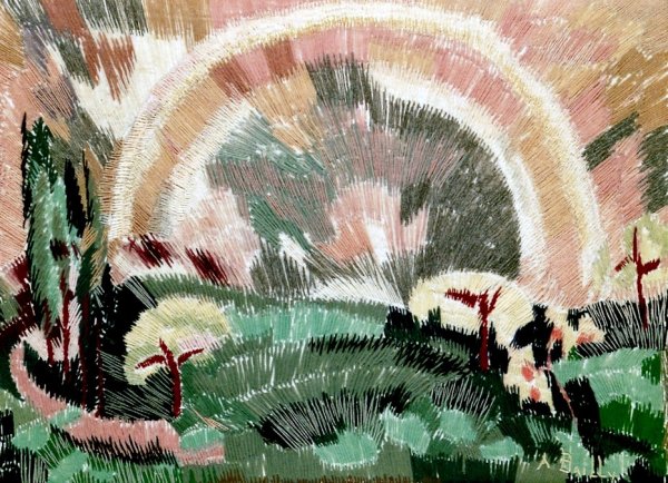 Rainbow by Alice Bailly - Hand-Painted Oil Painting Reproduction