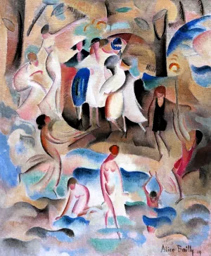 Summer Games by Alice Bailly Oil Painting