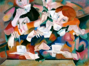 Tea 2 painting by Alice Bailly