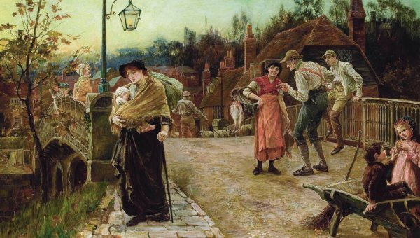 Belle of the Village  by Alice Havers - Hand-Painted Oil Painting Reproduction