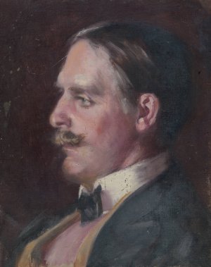 A.C.B. by Alice Pike Barney Oil Painting