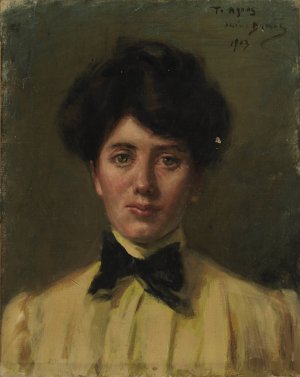 Agnes by Alice Pike Barney Oil Painting