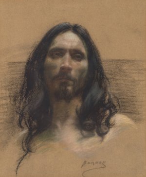 Anchorite by Alice Pike Barney Oil Painting