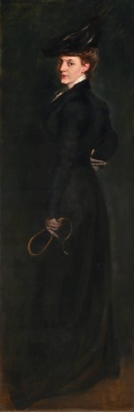Anita Ready for a Ride by Alice Pike Barney Oil Painting