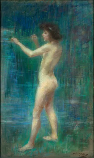 Arcady Oil painting by Alice Pike Barney