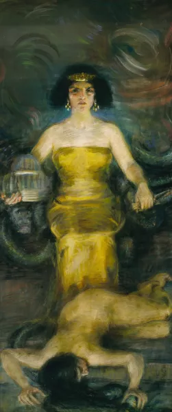 Babylon Oil painting by Alice Pike Barney
